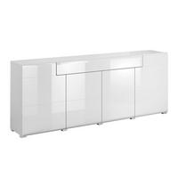 SIDEBOARD Jules Weiß - Weiß, Holzwerkstoff (208/82/39cm) - Petits-meubles
