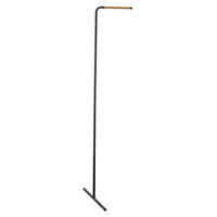 GARDEROBENSTÄNDER Tower schwarz zum Anlehnen 38/160/42 cm - Schwarz, Metall (42/160/42cm) - Yamazaki