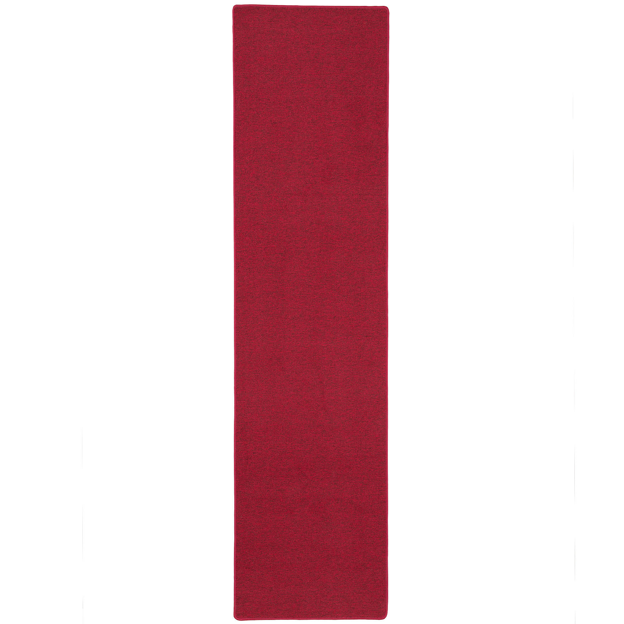 FEINSCHLINGEN VELOUR LÄUFER TEPPICH STRONG - Rot, Textil (100/200cm) - Snapstyle