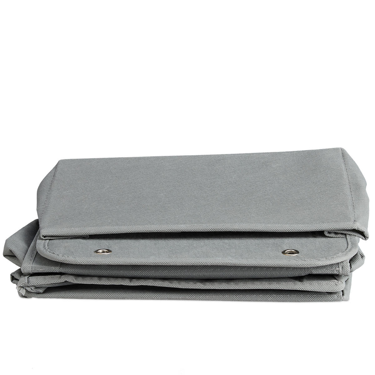 HÄNGEORGANIZER - Grau, Wellpappe/Textil (10/31/104cm) - Relaxdays