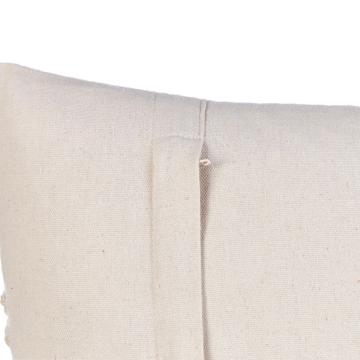 DEKOKISSEN 2er-Set Hellbeige 45/45 cm Kalam - Beige, Textil (45/45cm) - Beliani