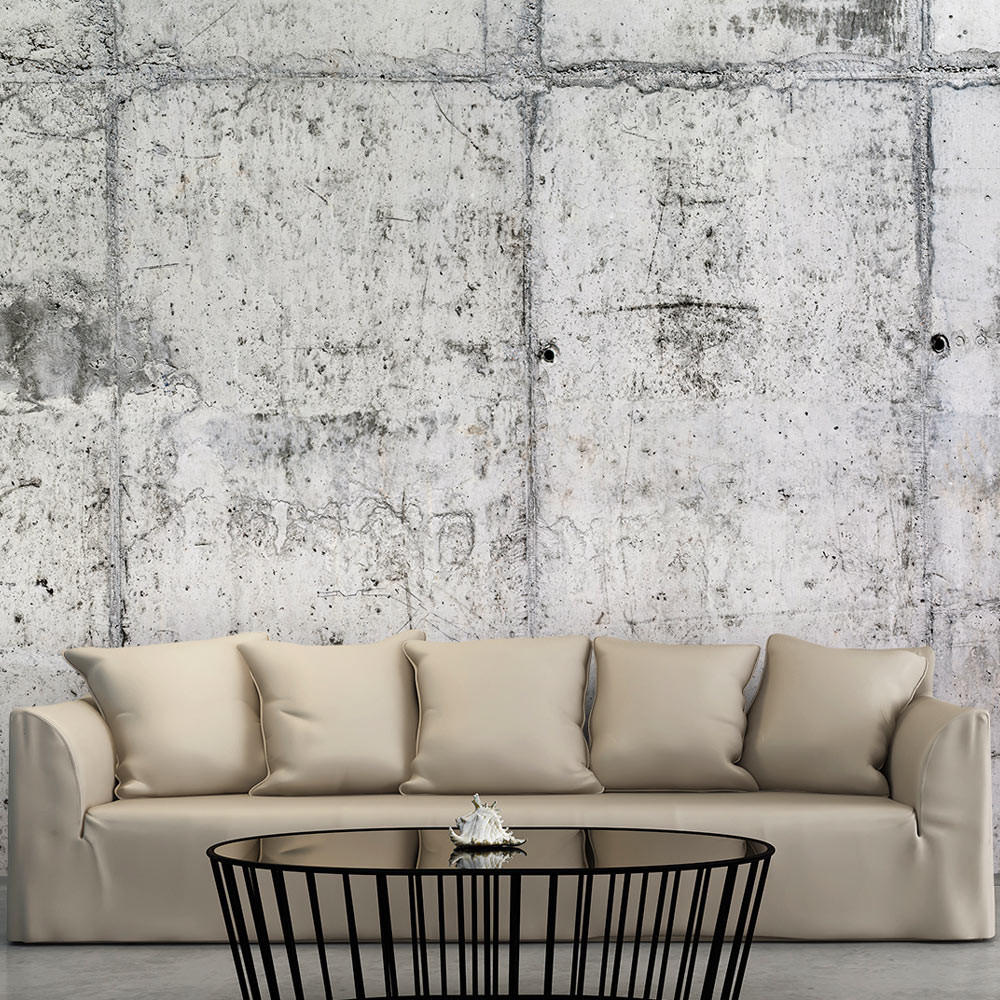 VLIESTAPETE Grau 100/70 cm - Grau, Textil (100/1cm) - KUNSTLOFT