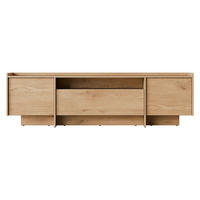TV-LOWBOARD Japandi - Eichefarben, Holzwerkstoff (197/58/38cm) - MIRJAN24