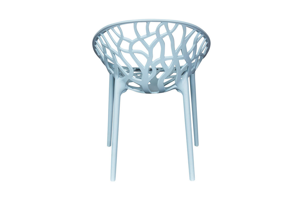 STAPELSTUHL Bilby 62x58x80 cm, Kunststoff, Blau - Blau, Kunststoff (58/80/62cm) - dasmöbelwerk