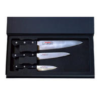 MESSERSET Silber 30/10/30 cm 140110401BBOMC - Silberfarben, Holz - Masahiro 