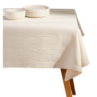 TISCHDECKE Mileja - Ecru, Textil (180/130/1cm) - home&you