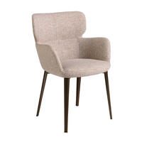 STUHL Brauner marmorierter Stoffstuhl 58/59/80 cm - Braun, Textil (58/80/59cm) - ANGEL CERDA