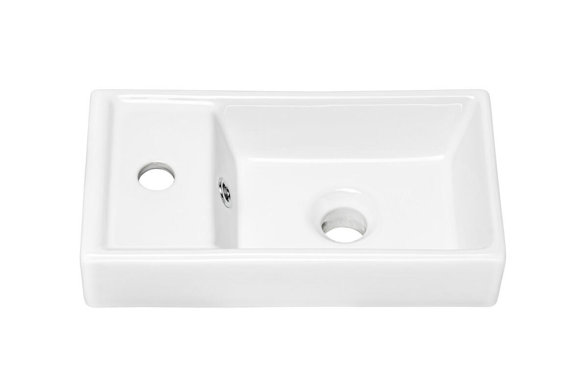 WASCHTISCHKOMBI 40 cm 2 Teile - Xilo X BM176 in Wotan Oak/Gray Rock - Eiche Wotan, Holz (40/57/22cm)