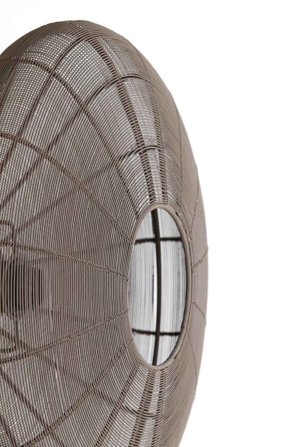 DECKENLEUCHTE Bahoto Braun Ø51/18 cm - Braun, Metall (51/51/18cm) - Light & Living