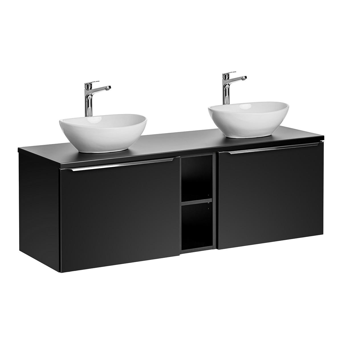 Petits-meubles DVOJUMYVADLO 140cm Éros Černá