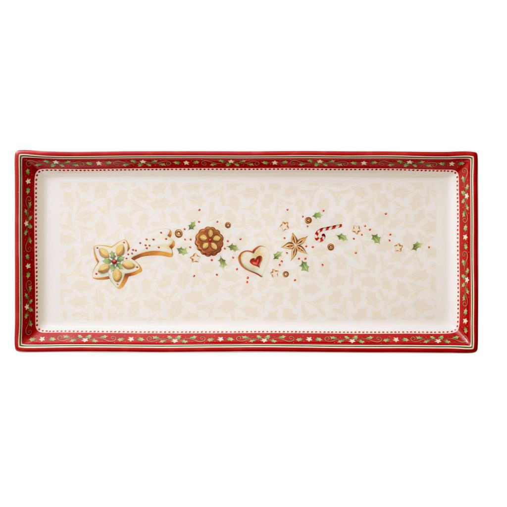 KUCHENPLATTE Winter Bakery Delight bunt 40 x 17 cm - Multicolor, Keramik (17.3/2.9/39.7cm) - Villeroy & Boch