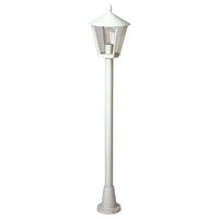 WEGELEUCHTE Weiß - Weiß, Metall (13/13/135.5cm) - click-licht