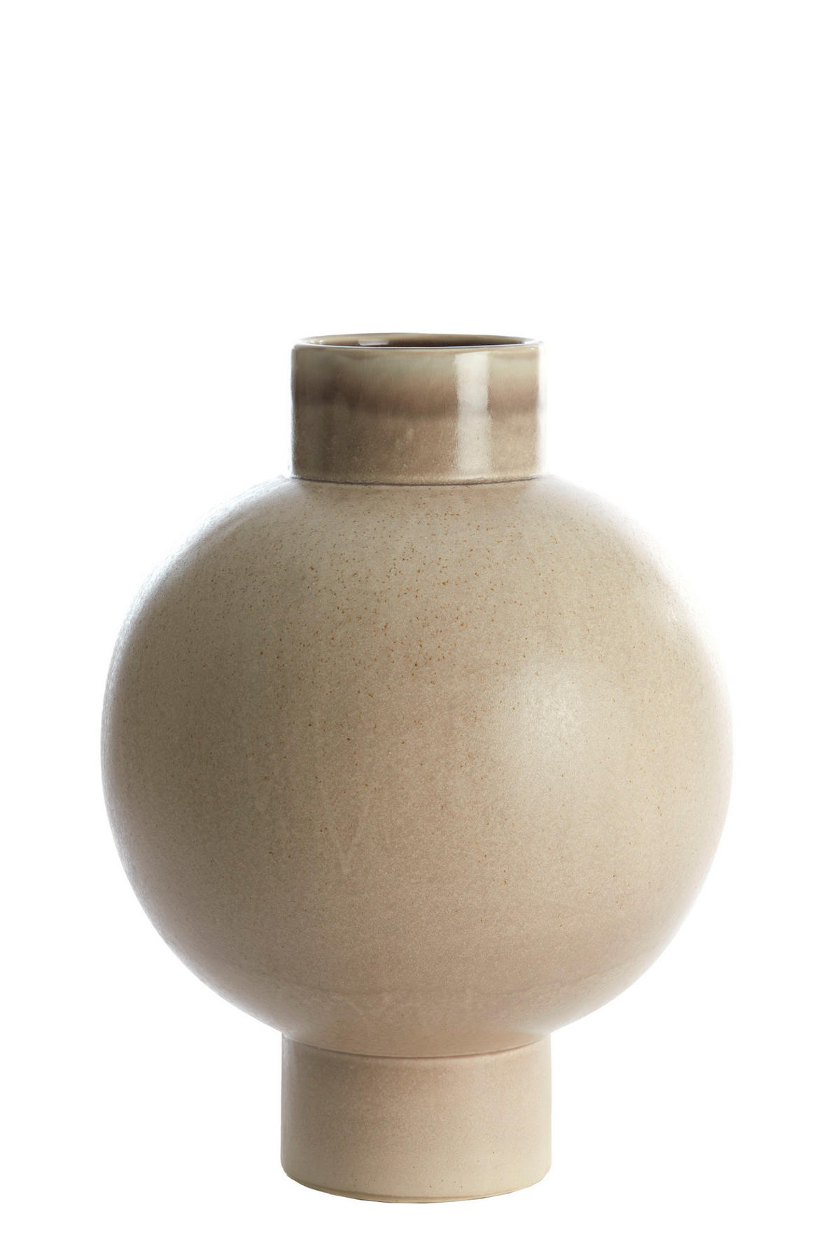 VASE Zelata Braun Ø34/46 cm - Braun, Keramik (46cm) - Light & Living