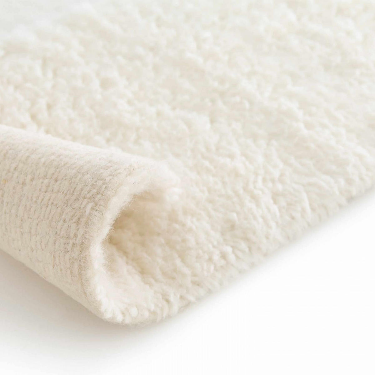 TEPPICH, 240 x 340 cm, Weiß - Weiß, Textil (340/240cm) - Oviala