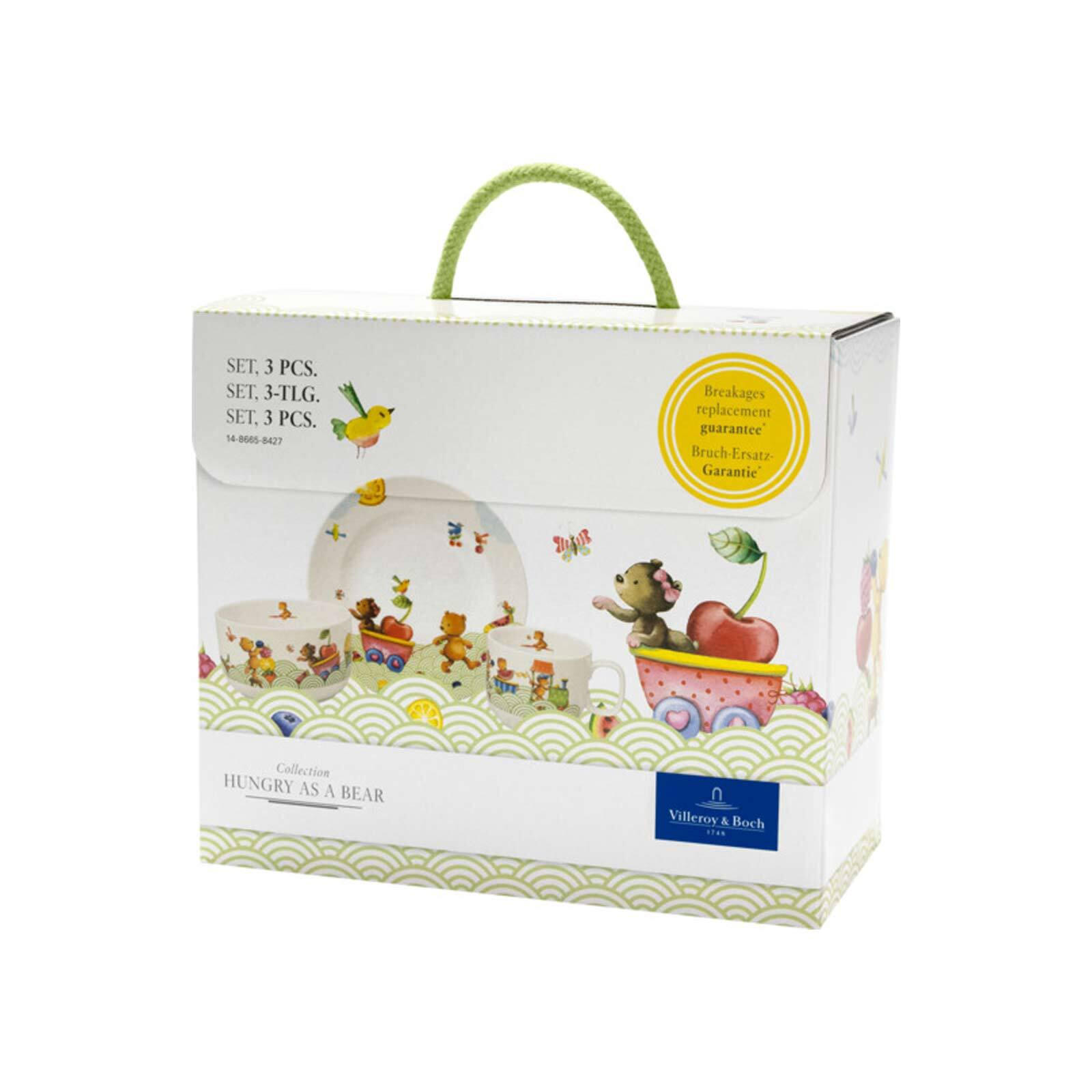 KINDERGESCHIRR Hungry as a Bear bunt - Multicolor, Keramik (1/1/1cm) - Villeroy & Boch