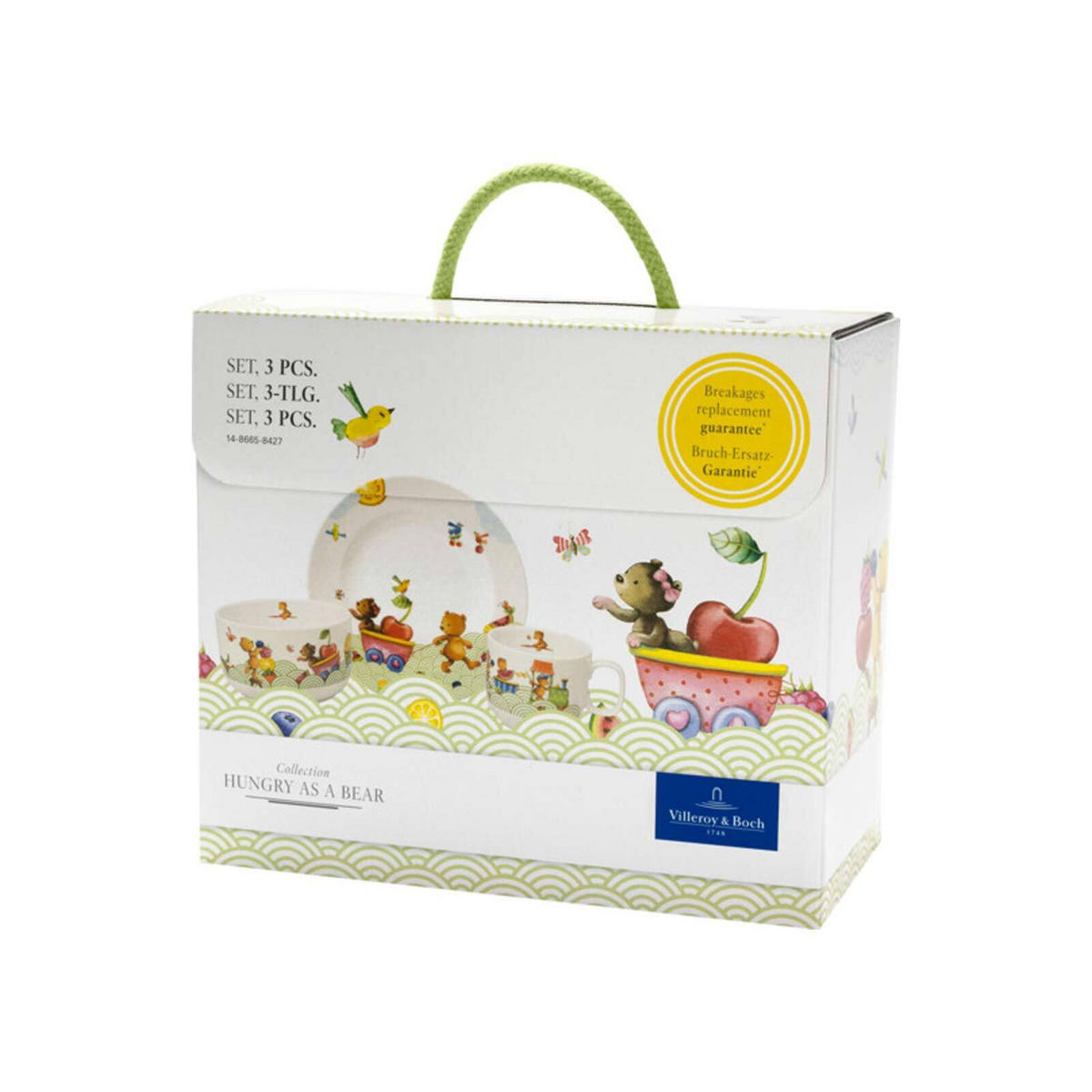 KINDERGESCHIRR Hungry as a Bear bunt - Multicolor, Keramik (1/1/1cm) - Villeroy & Boch