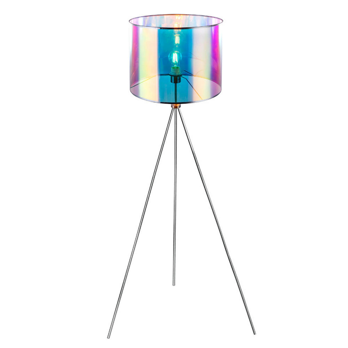 LED STEHLEUCHTE Melanie Metall Bunt - Multicolor, Metall (65/65/155cm)