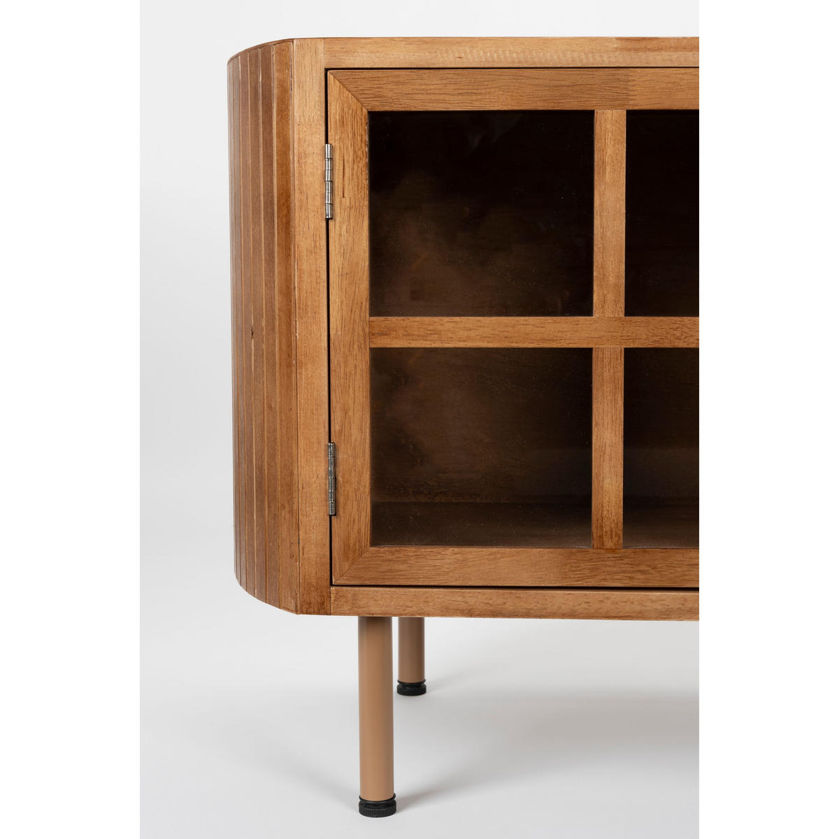 LOWBOARD Yaz niedrig aus - Braun, Holz (150/55/38cm) - Housecraft Living