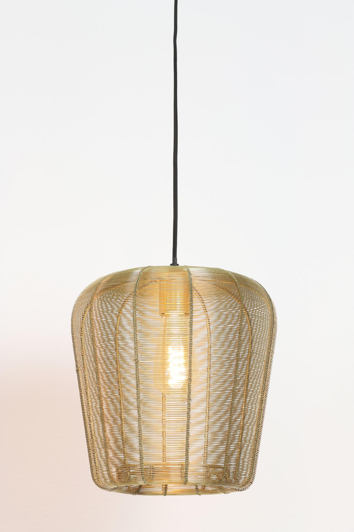 HÄNGELAMPE Adeta Gold Ø28/30 cm - Goldfarben, Metall (28/28/30cm) - Light & Living