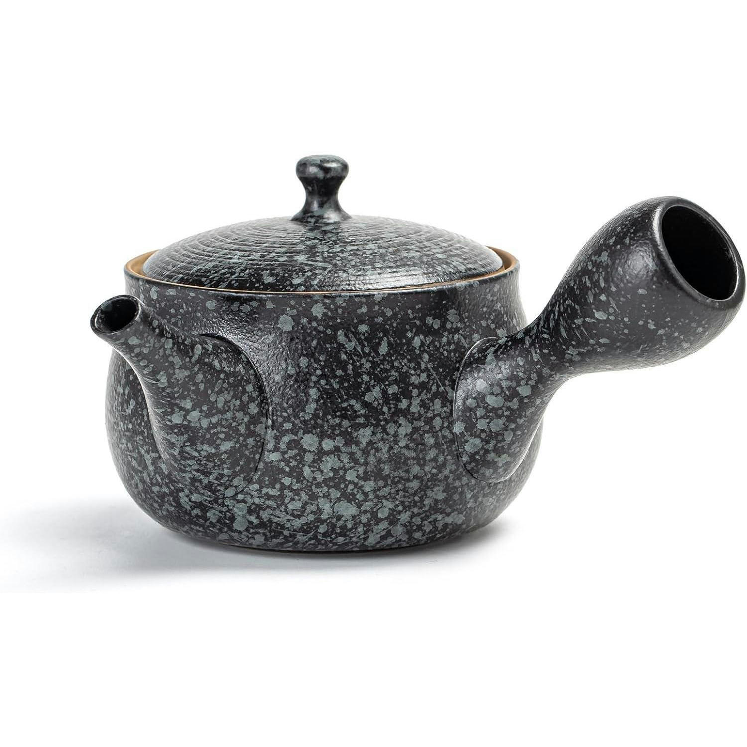 TEEKANNE mit Teefilter 250 ml Rock Black - Schwarz, Keramik (10/10cm)