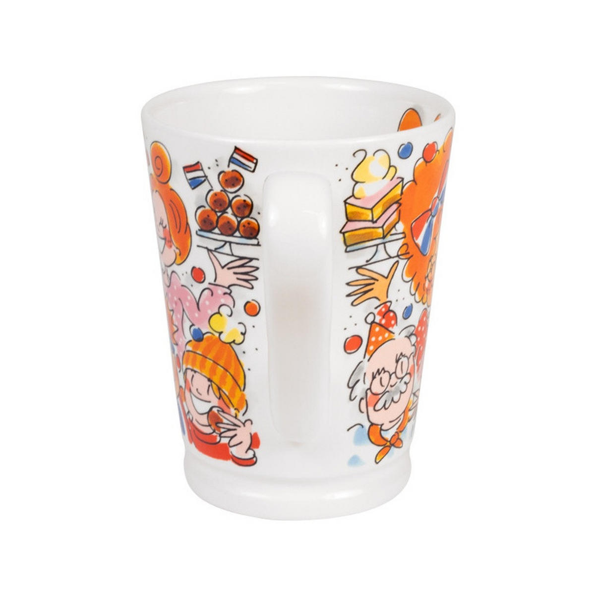 MAZAGRAN-BECHER Wir lieben Orange in Bunt - 500 ml - Multicolor, Keramik (0.5L) - Blond Amsterdam