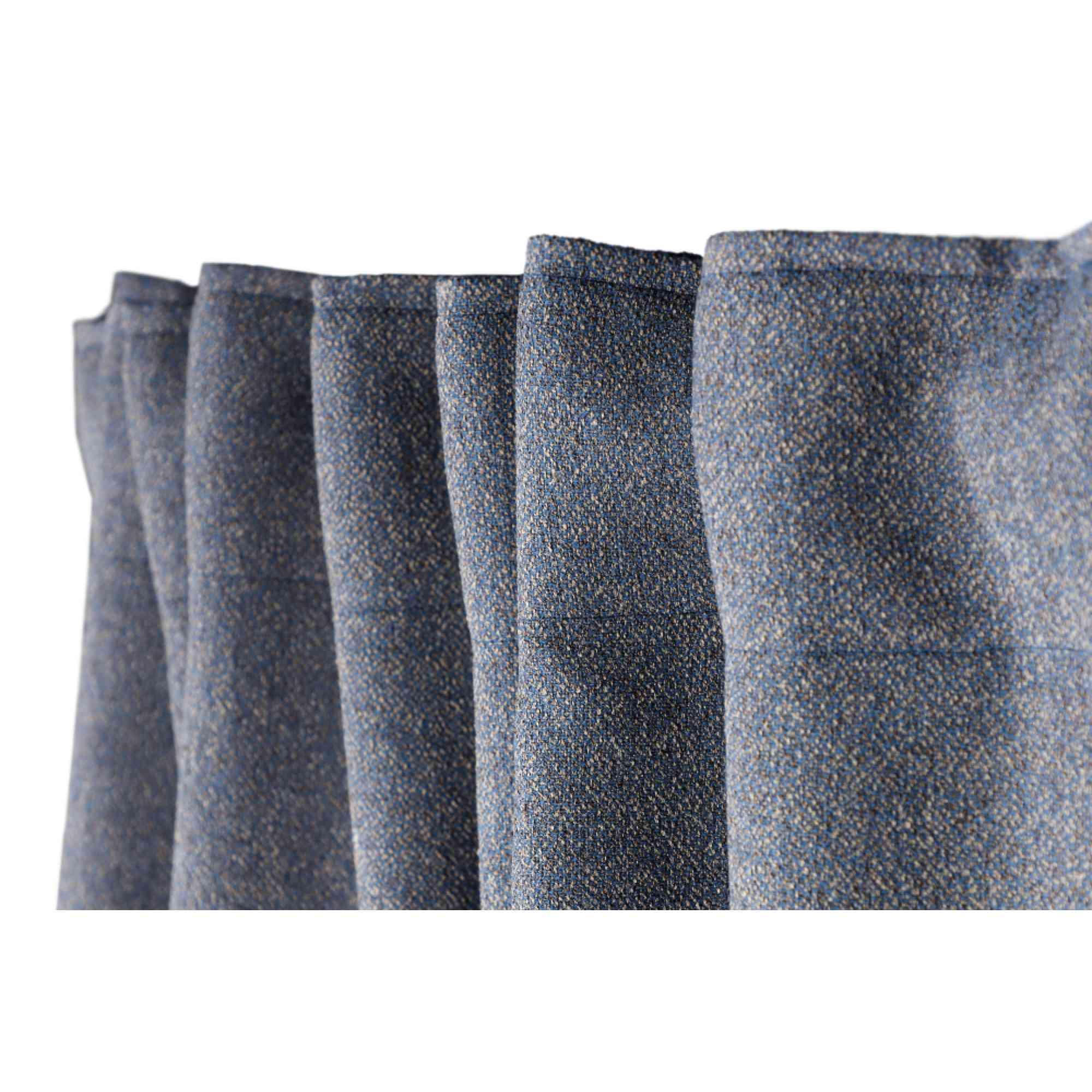 FERTIGVORHANG  blickdicht  130/250 cm   - Blau/Dunkelblau, Basics, Textil (130/250cm) - Esprit