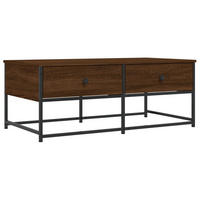 COUCHTISCH Braun Eichen-Optik 100x51x40 cm Holzwerkstoff - Braun, Holzwerkstoff (51/100/40cm) - furnicato