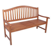 GARTENBANK Arles Terrassenbank - Braun, Holz (63/105/150cm) - DELUKE