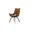 DREHSTUHL SIVO Braun Webstoff - Braun, Textil (57/95/56cm) - KAWOLA