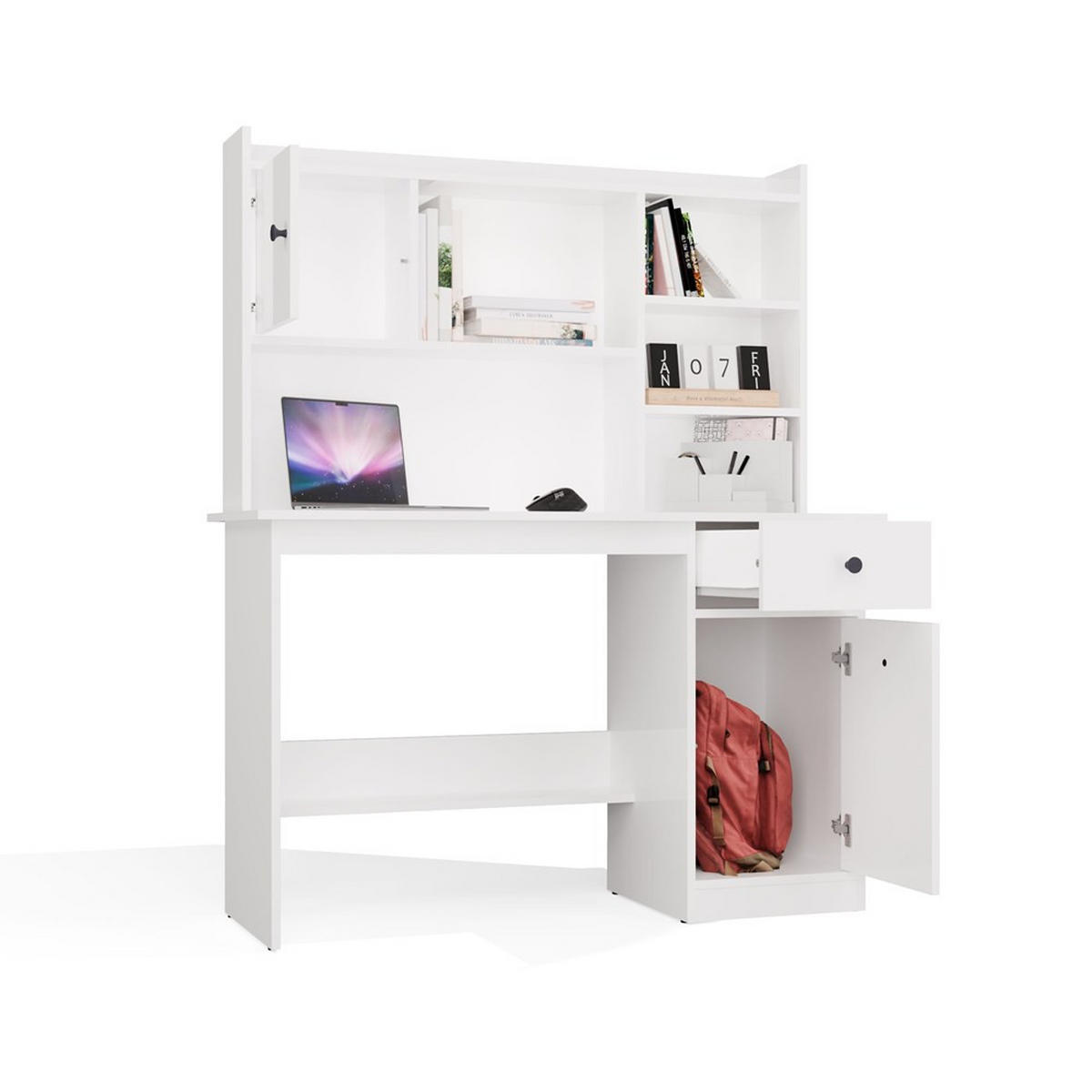 SKRIVBORD Artisan Ek 120/145/45 - Vit, Träbaserade material (90/50/145cm) - RAUMHIRSCH FURNITURE