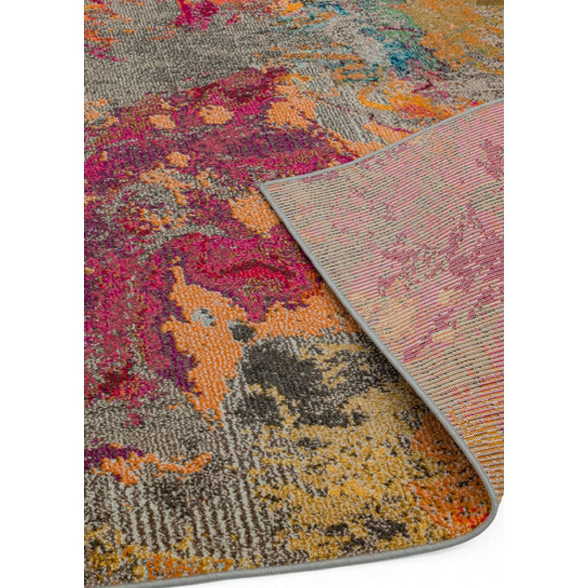 TEPPICH Moderner, flachgewebter für Wohn- und Schlafzimmer GALACTIC Mehrfarbig 160 x 230 cm - Multicolor, Textil (160/230cm) - Novatrend