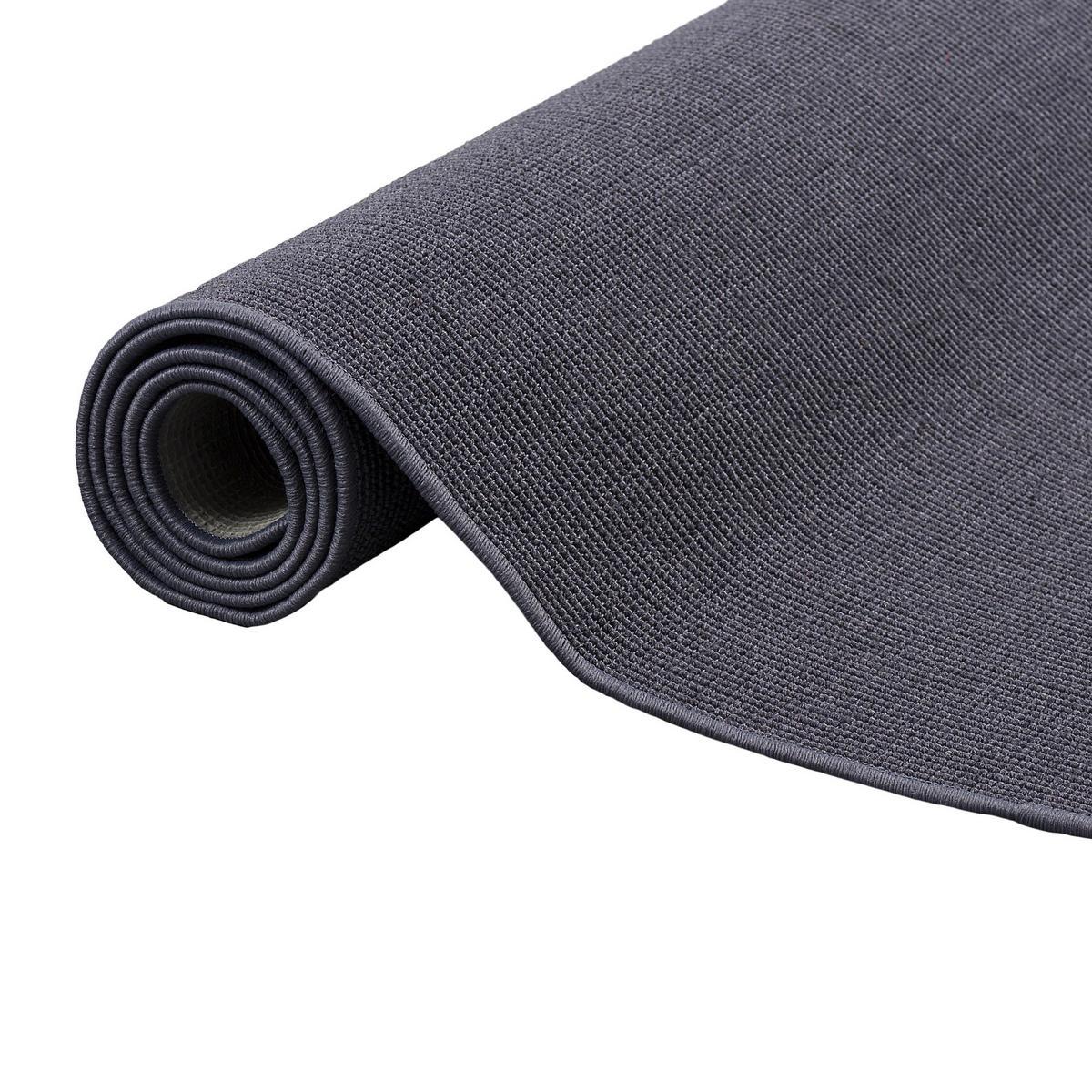 SISAL NATUR TEPPICH KLASSISCH - Blau, Textil (140/200cm) - Snapstyle