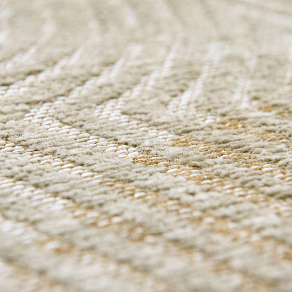 TEPPICH In-/Outdoor Flachgewebe HUSK Beige 170 x 240 cm - Beige, Textil (170/240cm) - Novatrend