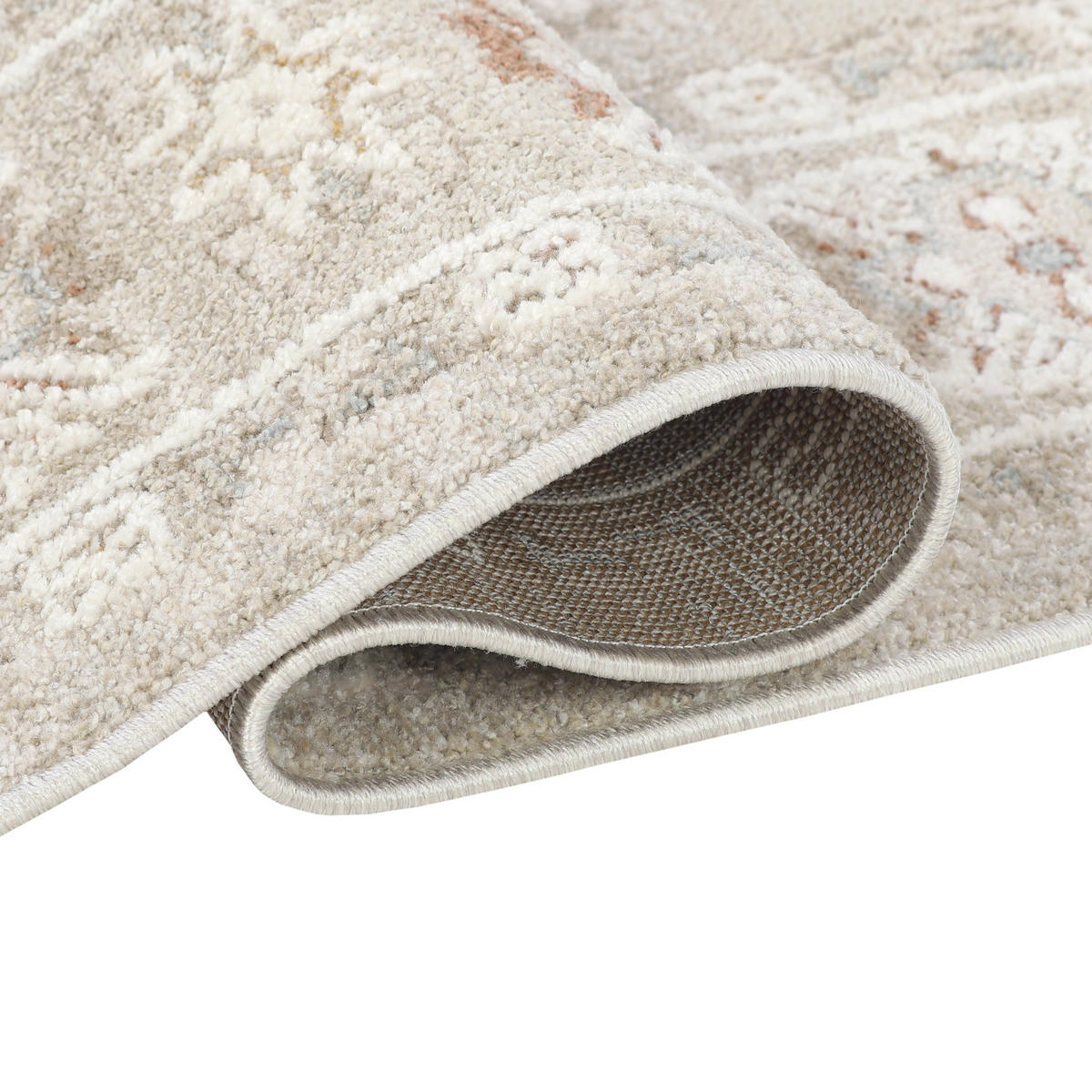 TEPPICH TREND Creme 120/170 cm - Creme, Textil (120/170cm) - Tapiso