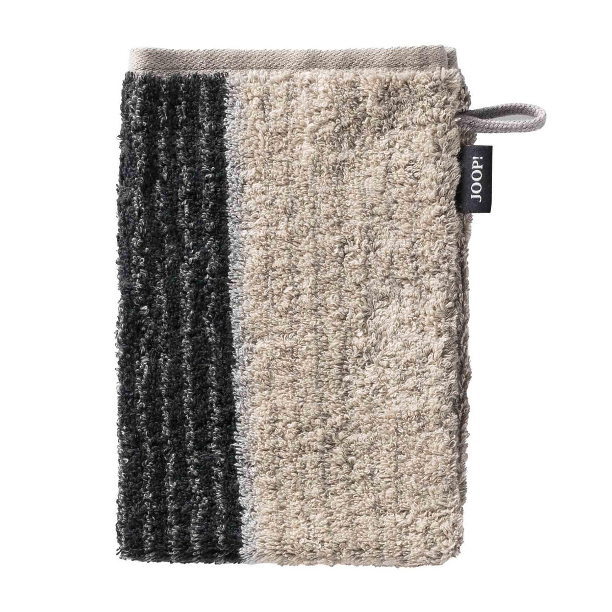 WASCHLAPPEN Unisex Signature Lines Braun 3er Pack Baumwolle - Braun, Textil (16/22cm) - Joop!