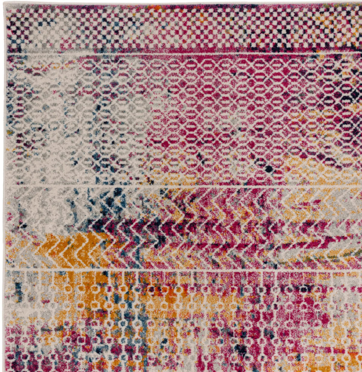 TEPPICH modern Flachgewebe BARLY Rosa 120 x 170 cm - Pink, Textil (120/170cm) - Novatrend