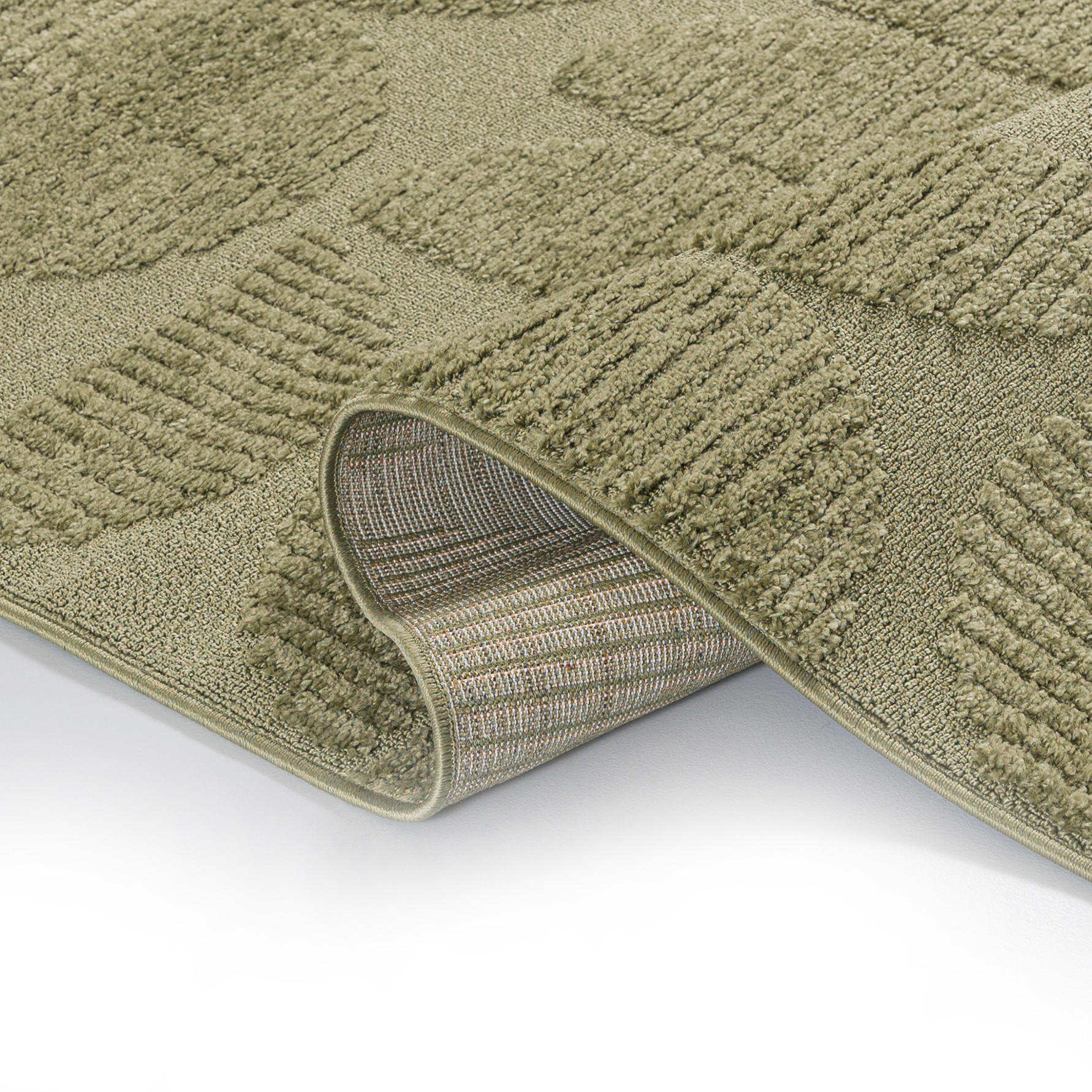 TEPPICH Grün Geometrisch, Moderne - 200 x 300 cm - Hellgrün/Grün, Textil (200/300cm) - Mazovia