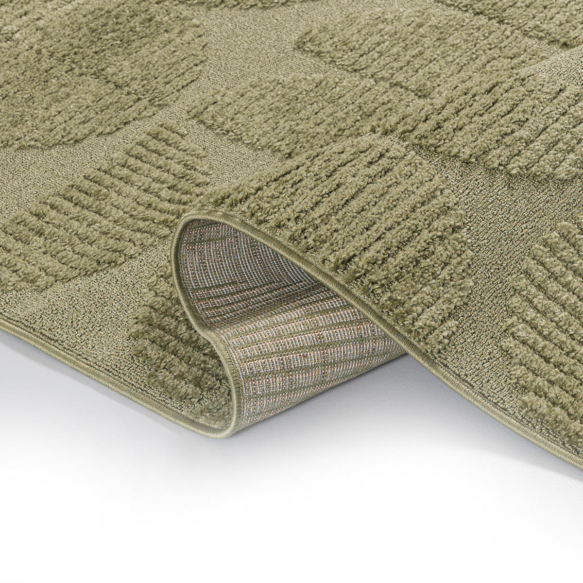 TEPPICH Grün Geometrisch, Moderne - 200 x 300 cm - Hellgrün/Grün, Textil (200/300cm) - Mazovia