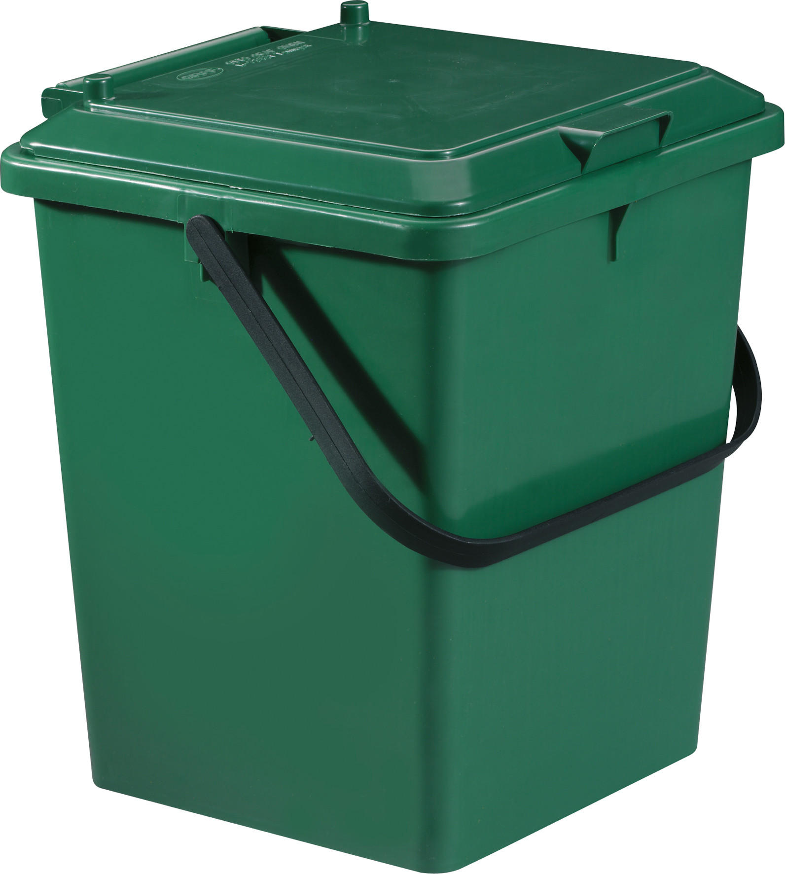 BIO-EIMER 8 L, grün - Grün, Kunststoff (24/30/20cm) - GARANTIA