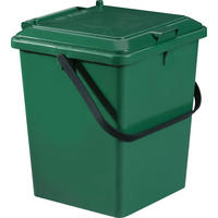 BIO-EIMER 10 L, grün - Grün, Kunststoff (25/30/23cm) - GARANTIA