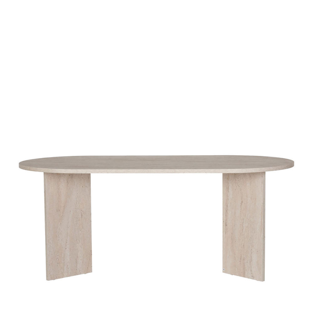 ESSTISCH - Beige - Beige, Holzwerkstoff (180/90/75cm) - Drawer