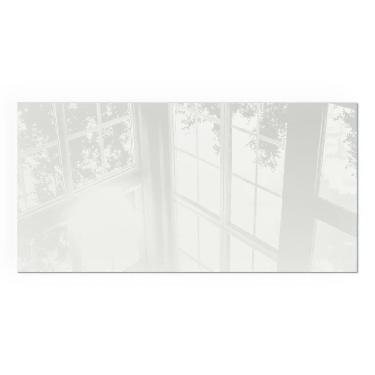 GLASPLATTE für Kamin 140x70 cm - Grau, Glas (140/70/0.4cm) - TULUP