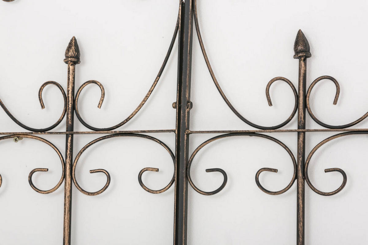 RANKGITTER Fliehs bronze - Braun, Metall (100/150/2cm) - TPFLiving