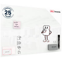 GLASBOARD - Weiß CLASSIC WHITE 90x60cm - Weiß, Glas (90/60/0.7cm) - ALLboards