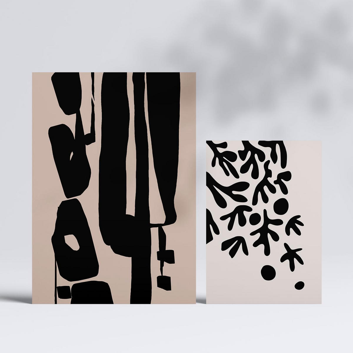 POSTER Set Mit 6 Mystik Design In Blume Zusammenfassung Ästhetische Dekorative Gemälde Für Ihr Wohnzimmer, Schlafzimmer, Zuhause A3 & A4 Rahmenlos - Klar, Papier (29/3cm) - Nacnic