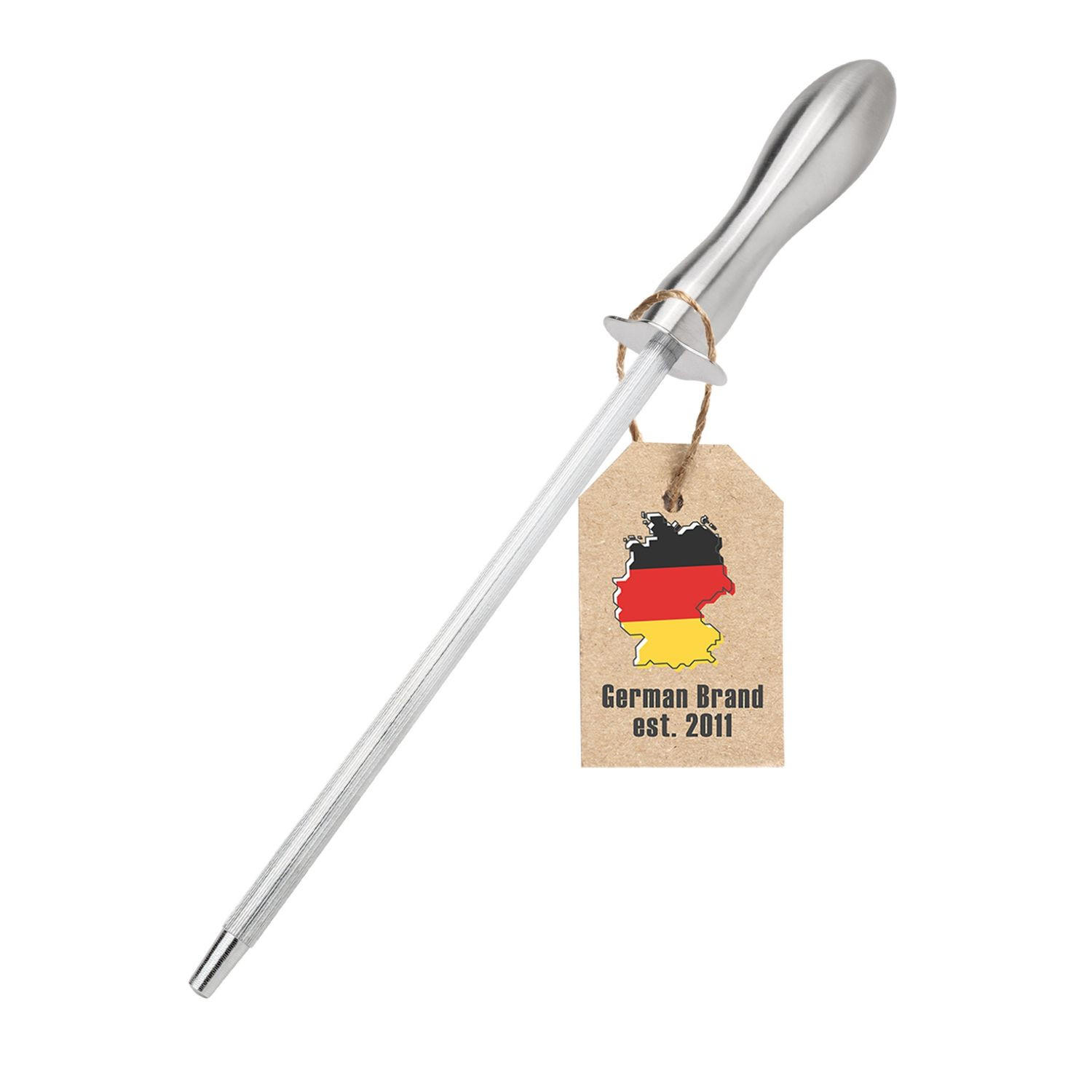 WETZSTAB - Silberfarben, Metall - Intirilife