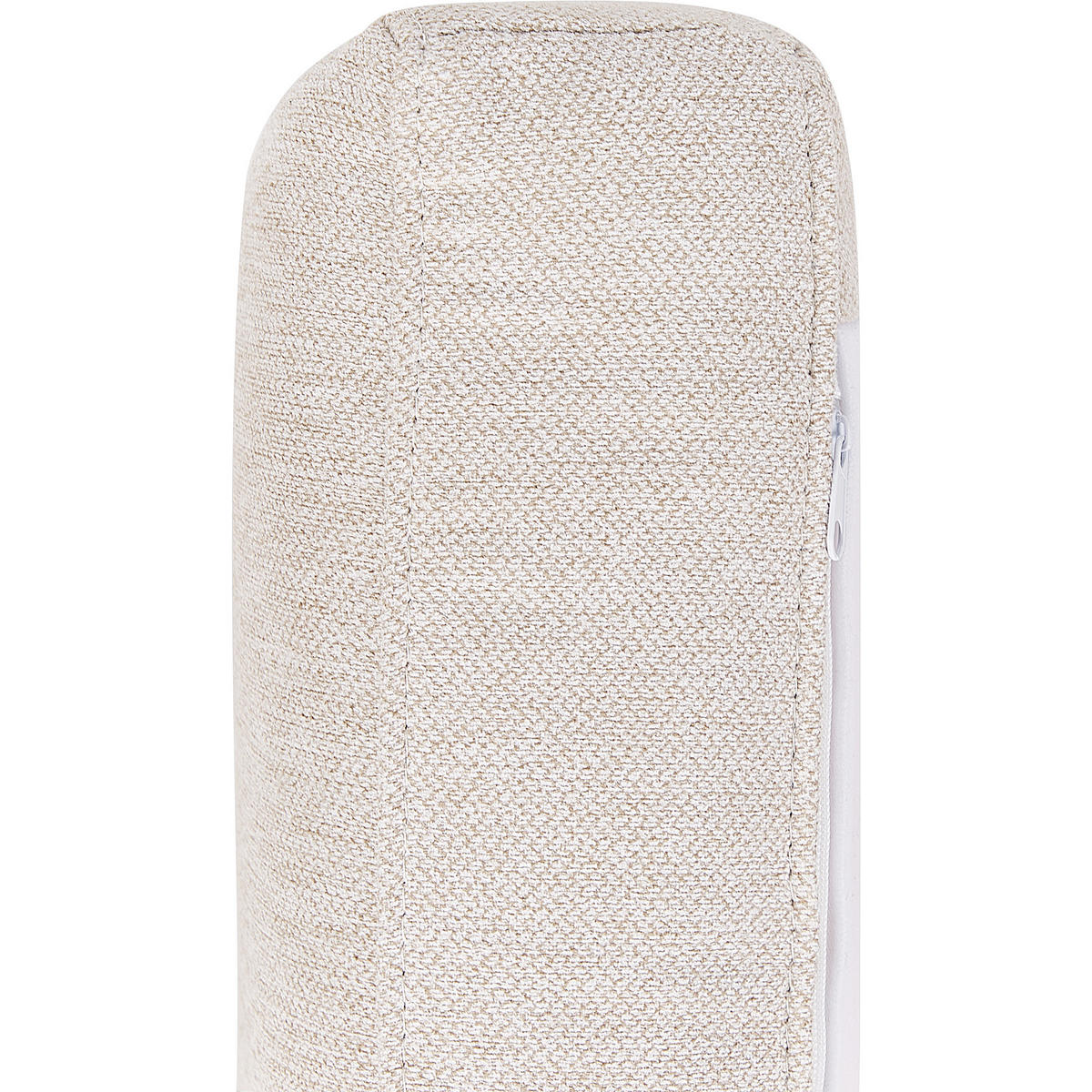 2-SITZER-ECKSOFA Polyester Beige linksseitig Breda - Beige, Textil (192/155cm) - Beliani