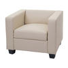 SESSEL LOUNGESESSEL Beige - Beige, Textil (86/70/75cm) - MCW