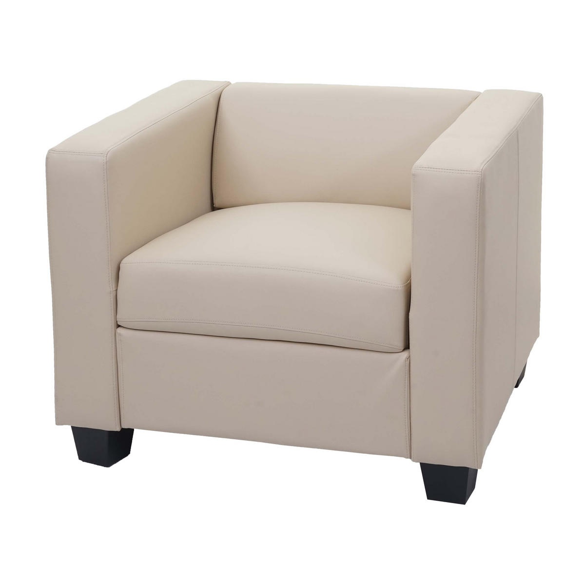 SESSEL LOUNGESESSEL Beige - Beige, Textil (86/70/75cm) - MCW