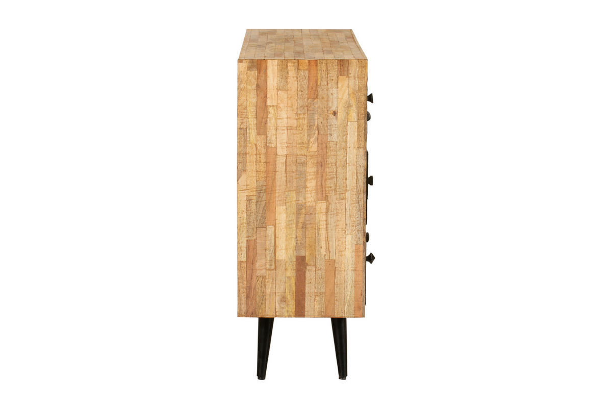 SIDEBOARD Kjell Holz Braun 79x31x117,5cm - Braun, Holz (31/79/117.5cm) - DELUKE